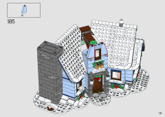 LEGO 10293 instructions page 137 – build guide