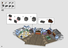 LEGO 10293 instructions page 38 – build guide
