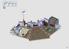 LEGO 10293 instructions page 45 – build guide