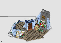 LEGO 10293 instructions page 74 – build guide