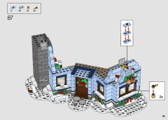 LEGO 10293 instructions page 83 – build guide