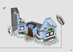 LEGO 10293 instructions page 89 – build guide