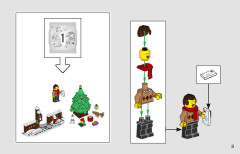 LEGO 10293 instructions page 3 – build guide
