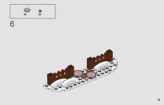 LEGO 10293 instructions page 9 – build guide