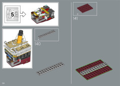 LEGO 10294 instructions page 104 – build guide