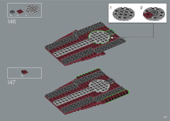 LEGO 10294 instructions page 107 – build guide