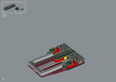 LEGO 10294 instructions page 110 – build guide