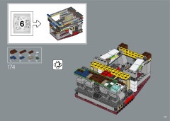 LEGO 10294 instructions page 127 – build guide