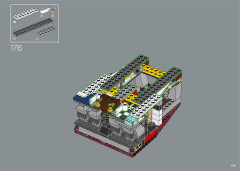 LEGO 10294 instructions page 129 – build guide