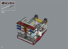 LEGO 10294 instructions page 136 – build guide