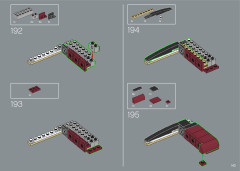 LEGO 10294 instructions page 143 – build guide