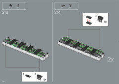 LEGO 10294 instructions page 154 – build guide