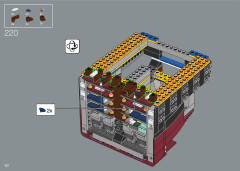 LEGO 10294 instructions page 160 – build guide