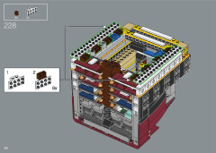 LEGO 10294 instructions page 168 – build guide