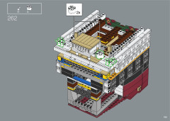 LEGO 10294 instructions page 189 – build guide