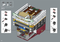 LEGO 10294 instructions page 190 – build guide