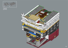 LEGO 10294 instructions page 193 – build guide