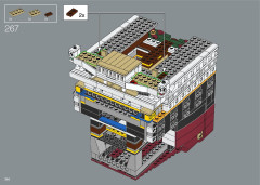 LEGO 10294 instructions page 194 – build guide