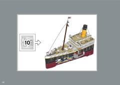 LEGO 10294 instructions page 196 – build guide