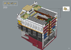 LEGO 10294 instructions page 197 – build guide