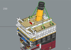 LEGO 10294 instructions page 213 – build guide