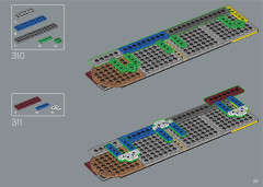 LEGO 10294 instructions page 221 – build guide