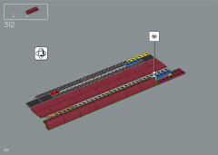 LEGO 10294 instructions page 222 – build guide