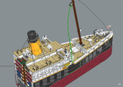 LEGO 10294 instructions page 243 – build guide