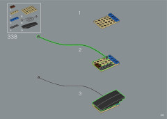 LEGO 10294 instructions page 245 – build guide