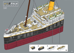 LEGO 10294 instructions page 249 – build guide