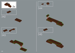 LEGO 10294 instructions page 250 – build guide