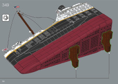 LEGO 10294 instructions page 252 – build guide