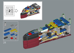 LEGO 10294 instructions page 33 – build guide
