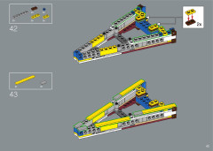 LEGO 10294 instructions page 43 – build guide