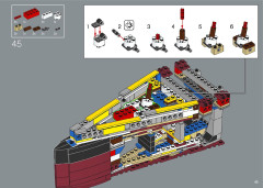 LEGO 10294 instructions page 45 – build guide
