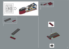 LEGO 10294 instructions page 9 – build guide