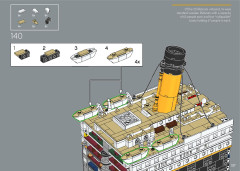 LEGO 10294 instructions page 107 – build guide