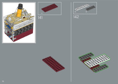 LEGO 10294 instructions page 110 – build guide
