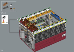 LEGO 10294 instructions page 158 – build guide