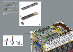LEGO 10294 instructions page 177 – build guide