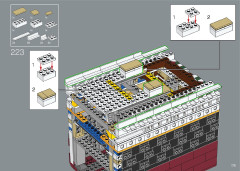 LEGO 10294 instructions page 179 – build guide