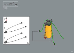 LEGO 10294 instructions page 193 – build guide