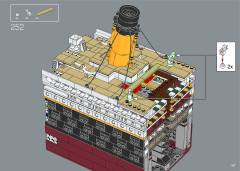 LEGO 10294 instructions page 197 – build guide