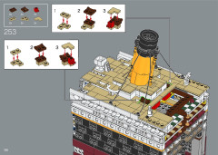 LEGO 10294 instructions page 198 – build guide