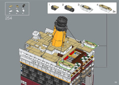 LEGO 10294 instructions page 199 – build guide