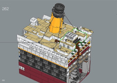 LEGO 10294 instructions page 202 – build guide