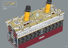 LEGO 10294 instructions page 205 – build guide