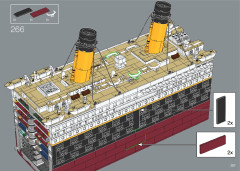 LEGO 10294 instructions page 207 – build guide