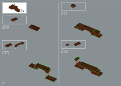 LEGO 10294 instructions page 210 – build guide
