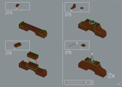 LEGO 10294 instructions page 211 – build guide